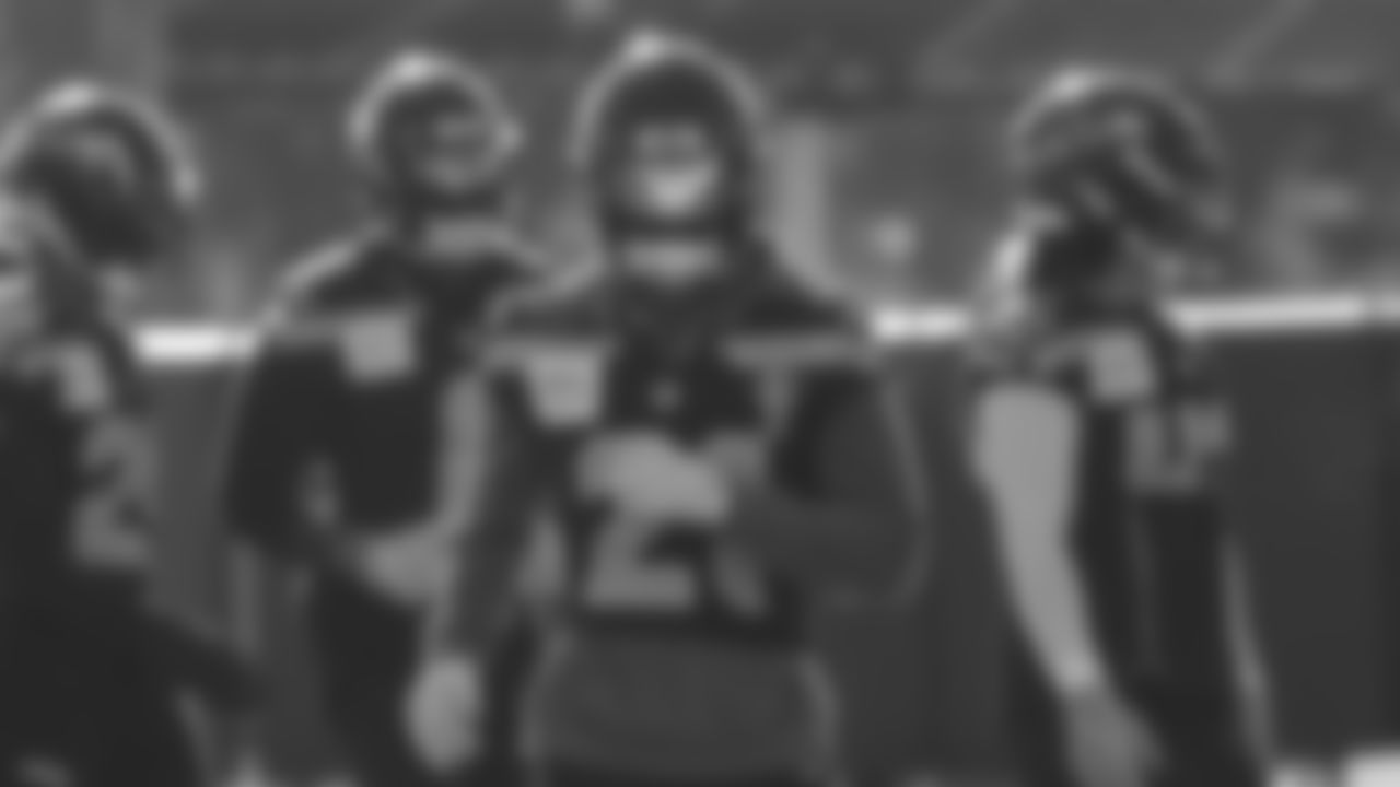 Seahawks cornerback Devon Witherspoon (21) practiced on Wednesday, December 31, 2025 at the Virginia Mason Athletic Center.