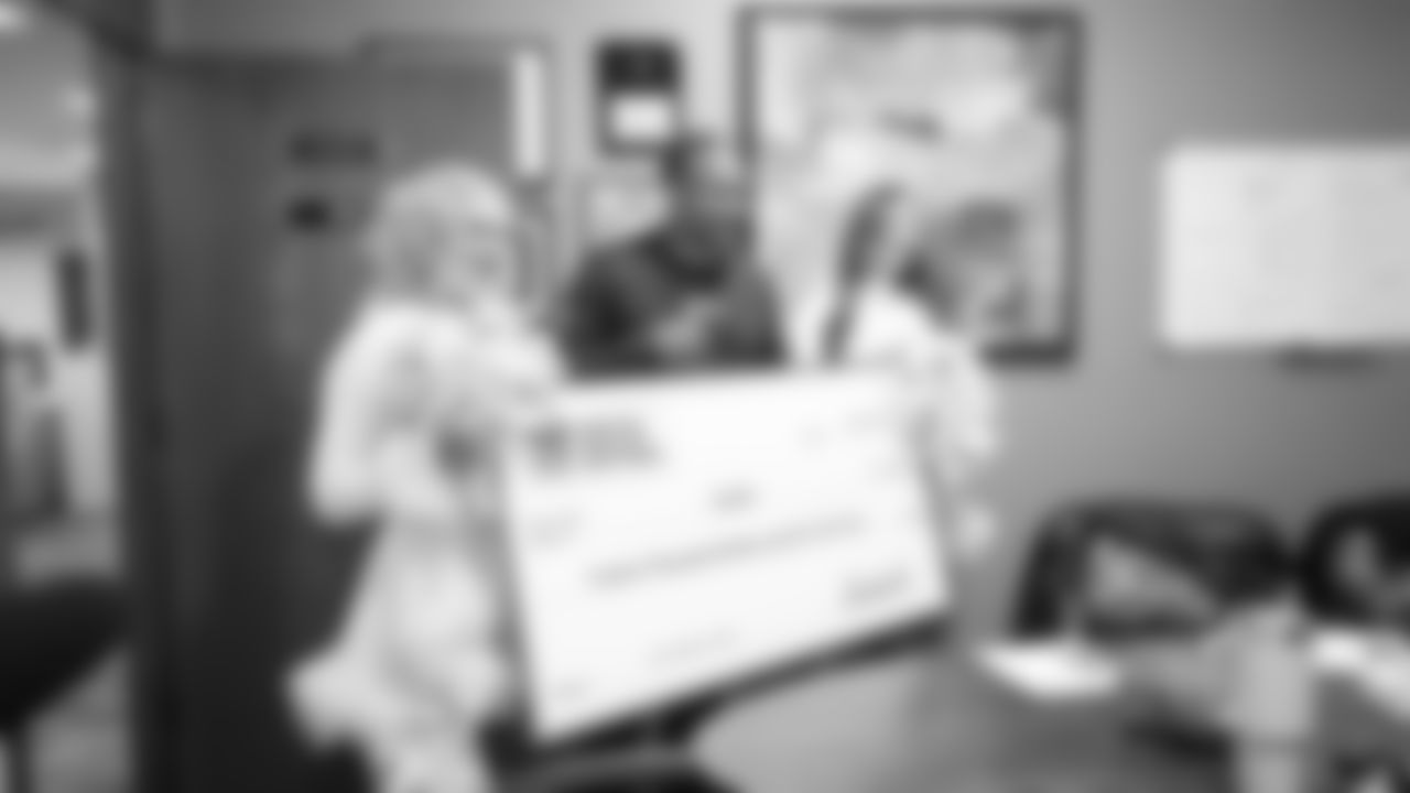 The Seahawks surprised SafeFutures Youth Center and DAWN with $12K grants to create teen wellness spaces on Friday, December 12, 2025 as the concluding Impacting 50 Communities initiative.