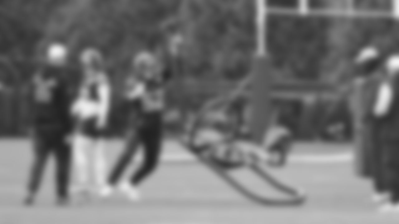 Seahawks linebacker Patrick O'Connell (52) practiced on Wednesday, December 24, 2025 at the Virginia Mason Athletic Center.