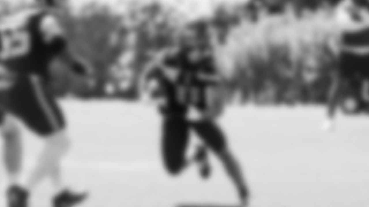 Seahawks wide receiver Jaxon Smith-Njigba (11) participated in a workout on day one of minicamp on Tuesday, June 10, 2025 at the Virginia Mason Athletic Center.