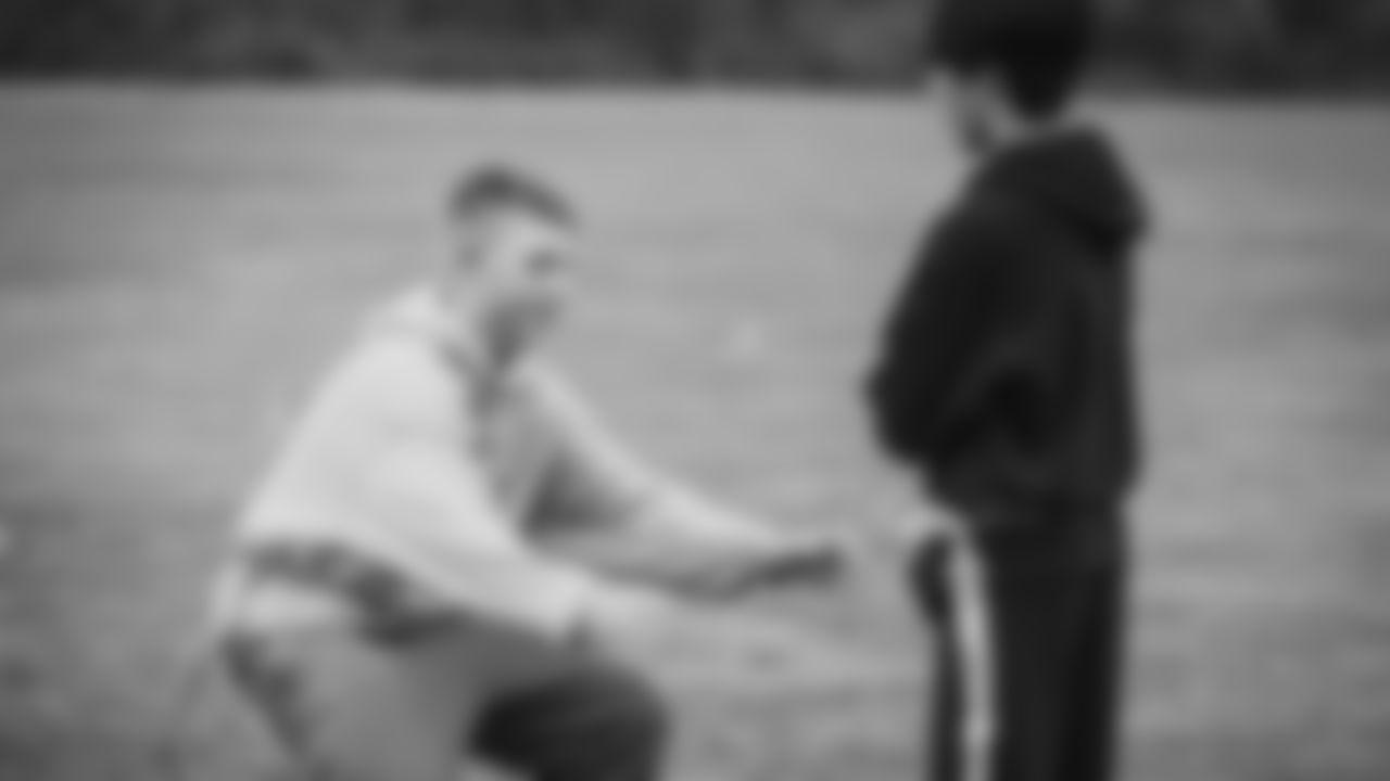 The Seahawks hosted a flag football clinic with NFL FLAG Vancouver at Unwin Park in Surrey, BC on Saturday, November 15, 2025.