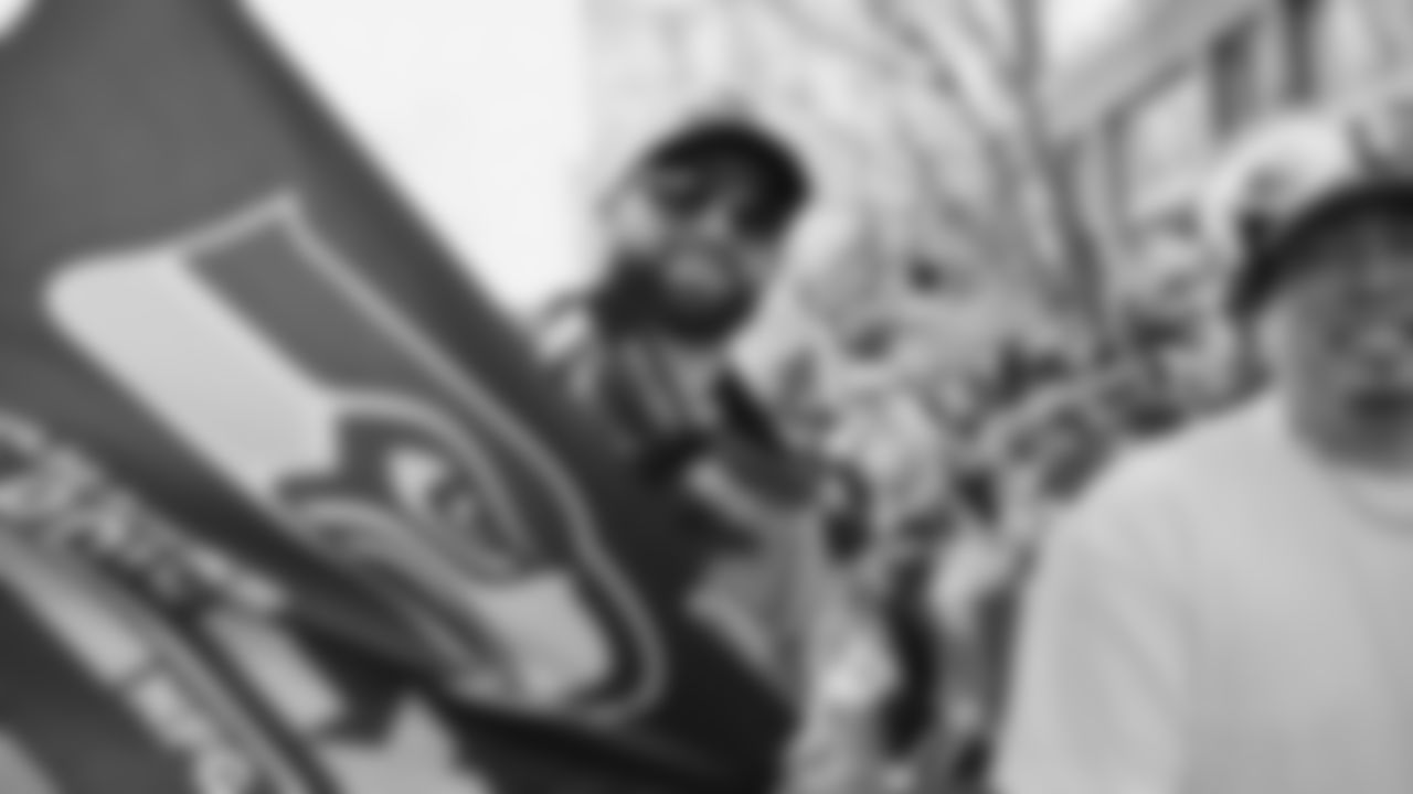 The Seahawks participated in the World Championship Parade through downtown Seattle on February 11, 2026.