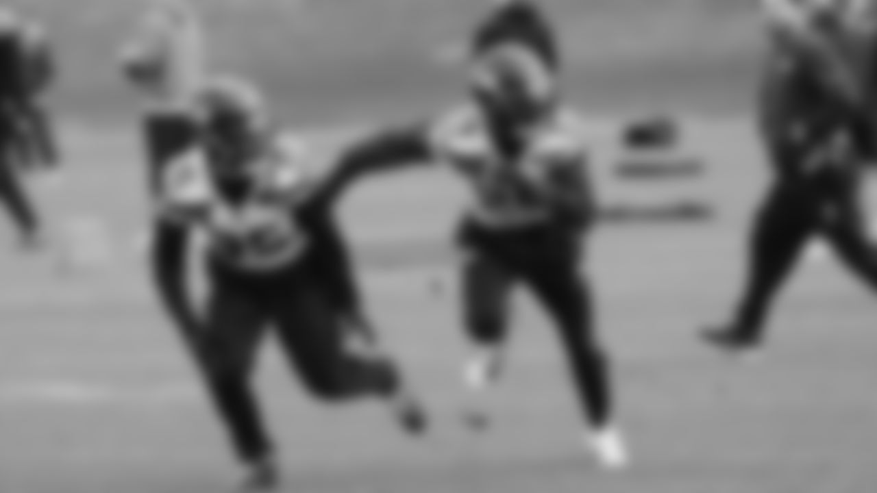 Seahawks cornerback Josh Jobe (29) practiced on Thursday, January 8, 2026 at the Virginia Mason Athletic Center.