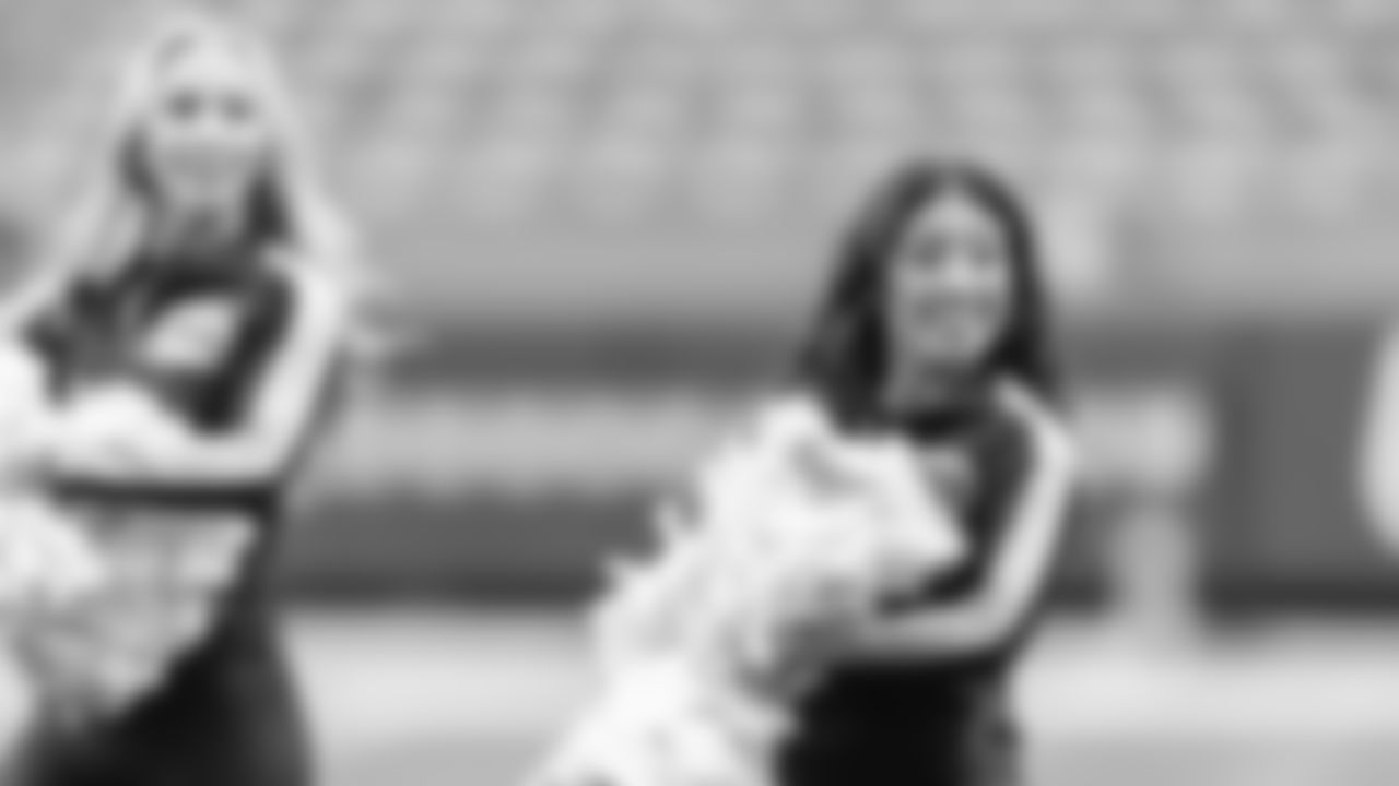 A backstage look at the dancers before the Week 7 game vs. the Texans on October 20, 2025.