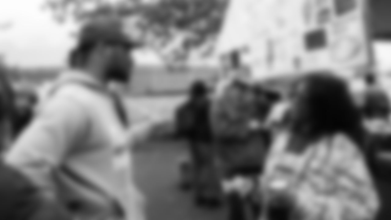 Seahawks Legend Marcus Trufant, quarterback Jalen Milroe, Blitz and the Seahawks Dancers participated in the Tacoma Police Department and Friends Thanksgiving Turkey Giveaway on November 18, 2025.