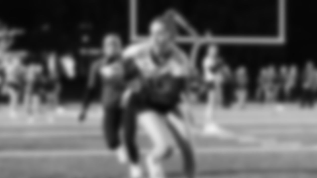 The Seahawks visited Lake Washington High School on Thursday, December 11, 2025 with Seahawks Cornerback Josh Jobe for the second Girls Flag Takeover of the season featuring varsity games between Issaquah High School vs. Juanita High School and Skyline High School vs. Lake Washington High School.