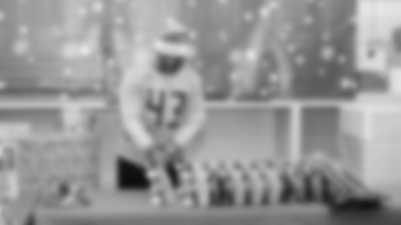 In spirit of the holiday season, the Seahawks volunteered on Wednesday, December 10th, 2025, at the Salvation Army Christmas Warehouse in Tukwila, WA, where they sorted donated toys and contributed $1,000 worth of additional toy donations.