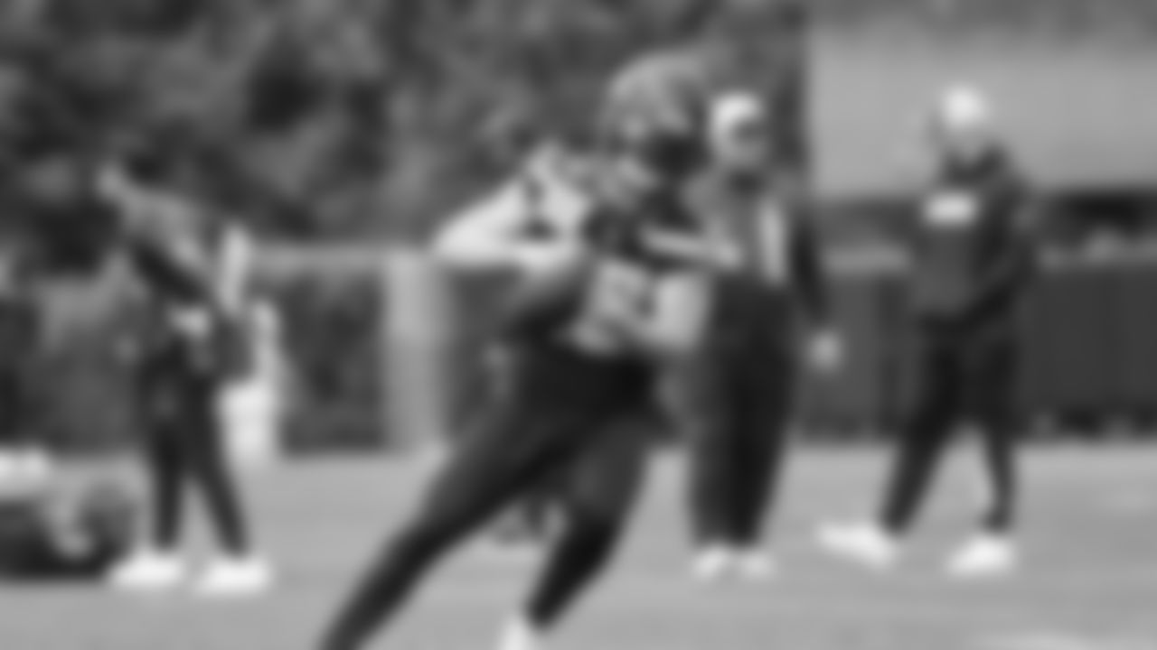 Seahawks wide receiver Cooper Kupp (10) participated in a workout on day two of OTAs on Thursday, May 29, 2025 at the Virginia Mason Athletic Center.