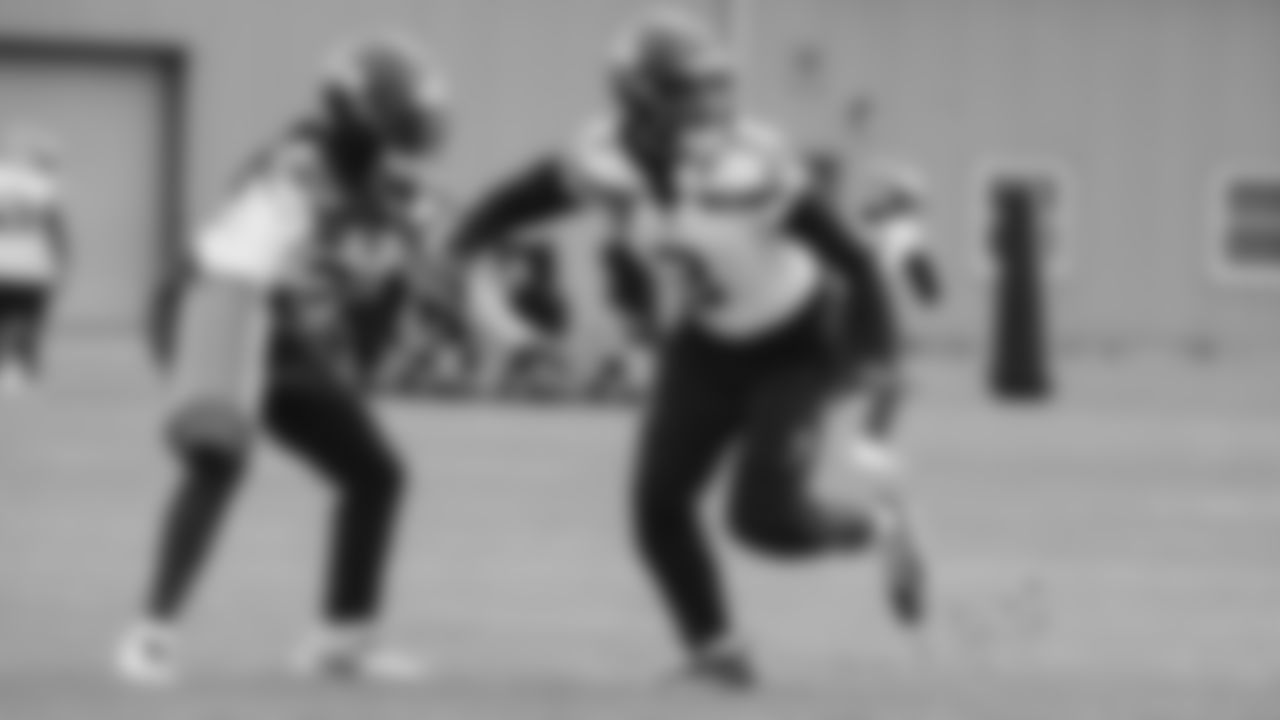 Seahawks safety Nick Emmanwori (3) practiced on Wednesday, January 14, 2026 at the Virginia Mason Athletic Center.