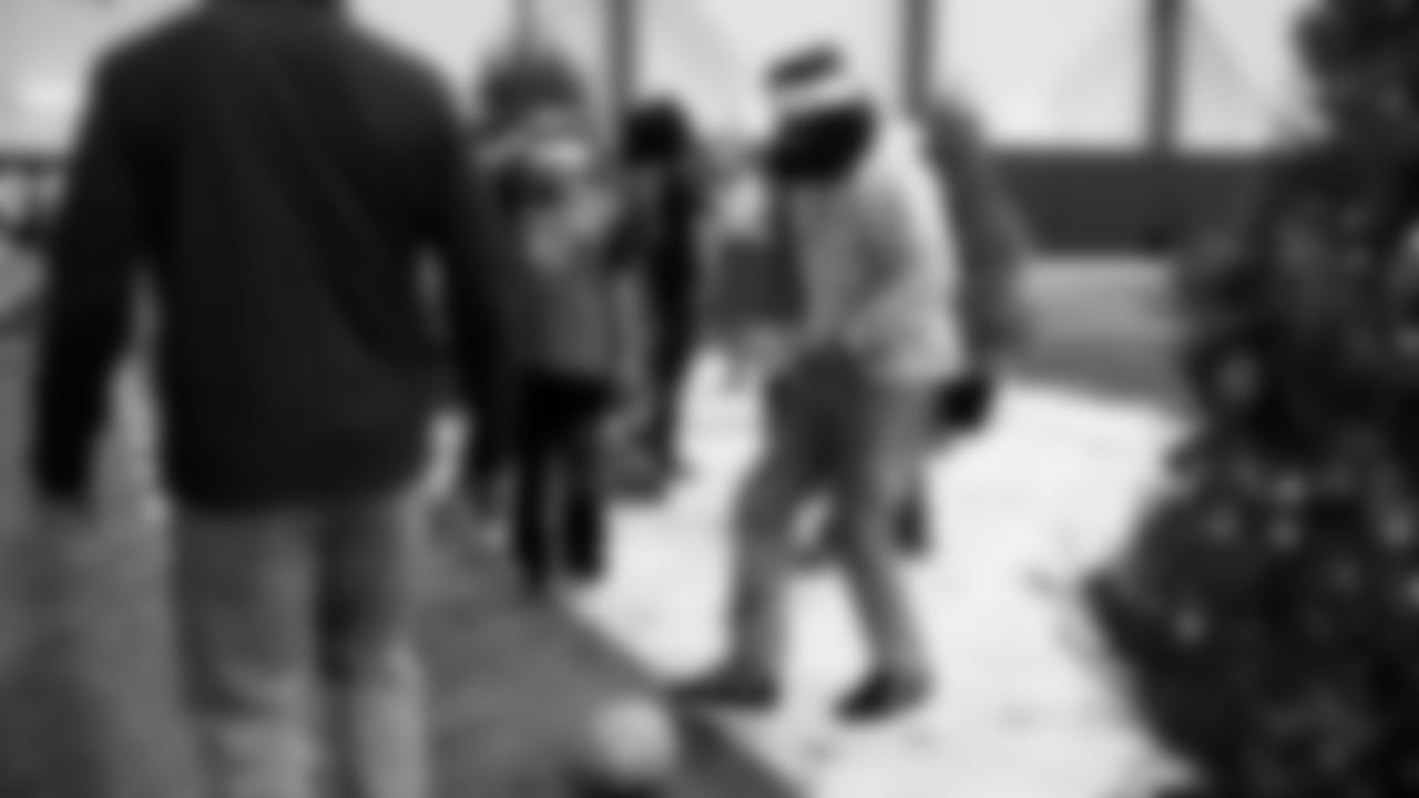 Seahawks Legends hosted a holiday event at the Virginia Mason Athletic Center on December 10, 2025.