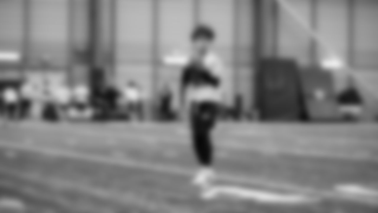 The Seahawks hosted the USA Football Talent ID Camp on February 21, 2026 at the Virginia Mason Athletic Center.