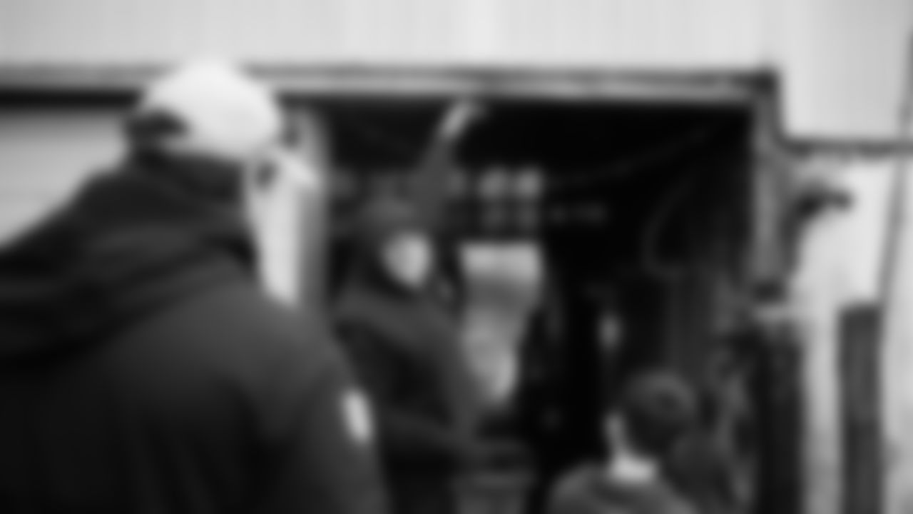 The Seahawks and Legend Norm Johnson spent the day volunteering at a farm in Snohomish County on January 8, 2026.