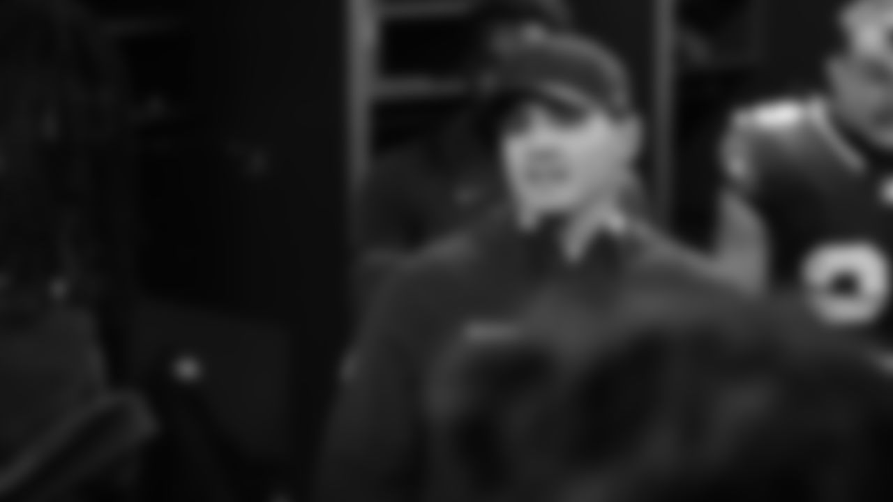 The Seahawks celebrated the victory over the Washington Commanders on Sunday Night Football at Northwest Stadium.