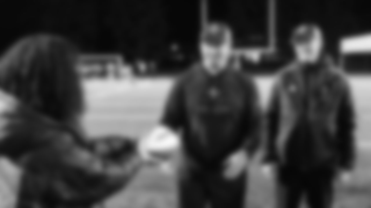 The Seahawks visited Lake Washington High School on Thursday, December 11, 2025 with Seahawks Cornerback Josh Jobe for the second Girls Flag Takeover of the season featuring varsity games between Issaquah High School vs. Juanita High School and Skyline High School vs. Lake Washington High School.