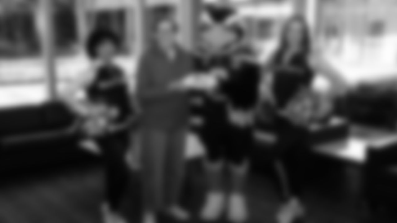 Dr. Nora Disis was honored as the Seahawks' Delta Community Captain on November 20, 2025.