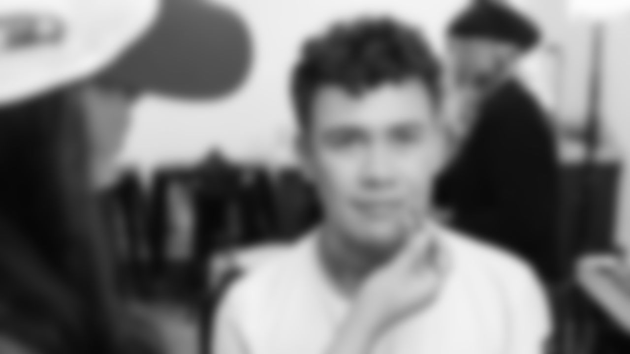 A backstage look at the dancers before the Week 7 game vs. the Texans on October 20, 2025.