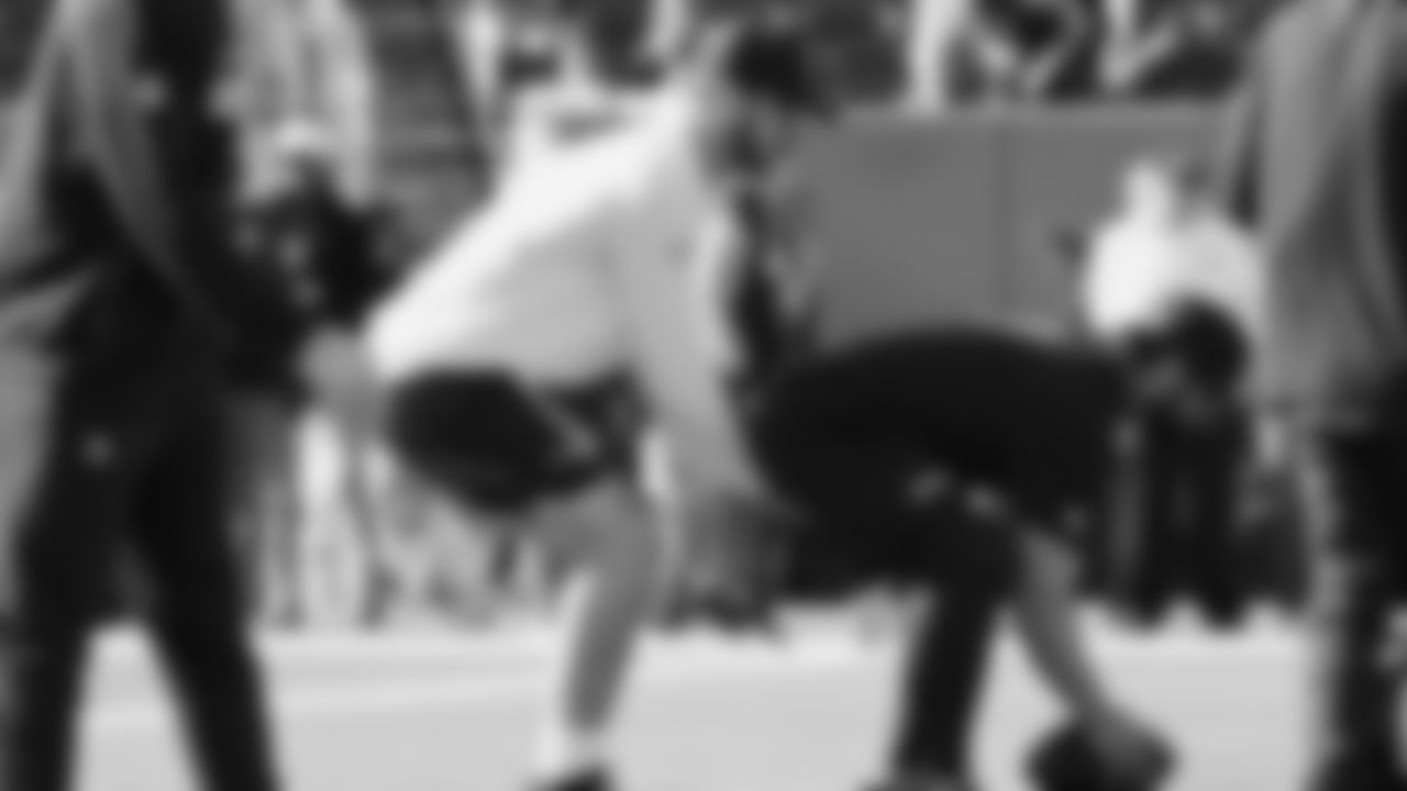 Seahawks quarterback Sam Darnold (14) hit the field at Nissan Stadium for the Week 12 matchup vs. the Titans in Nashville, Tennessee.