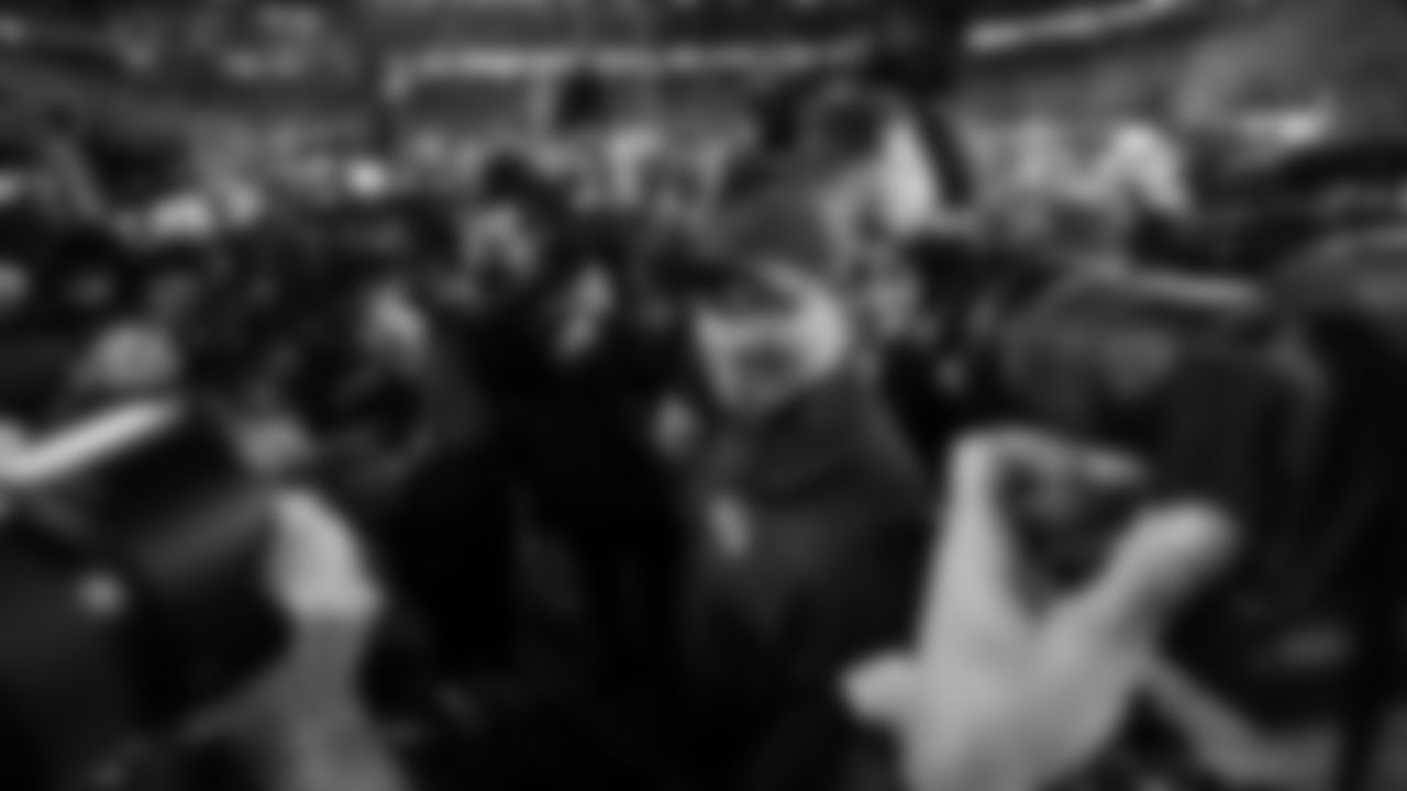 The Seahawks celebrated the 29-13 victory vs. the Patriots in Super Bowl LX.