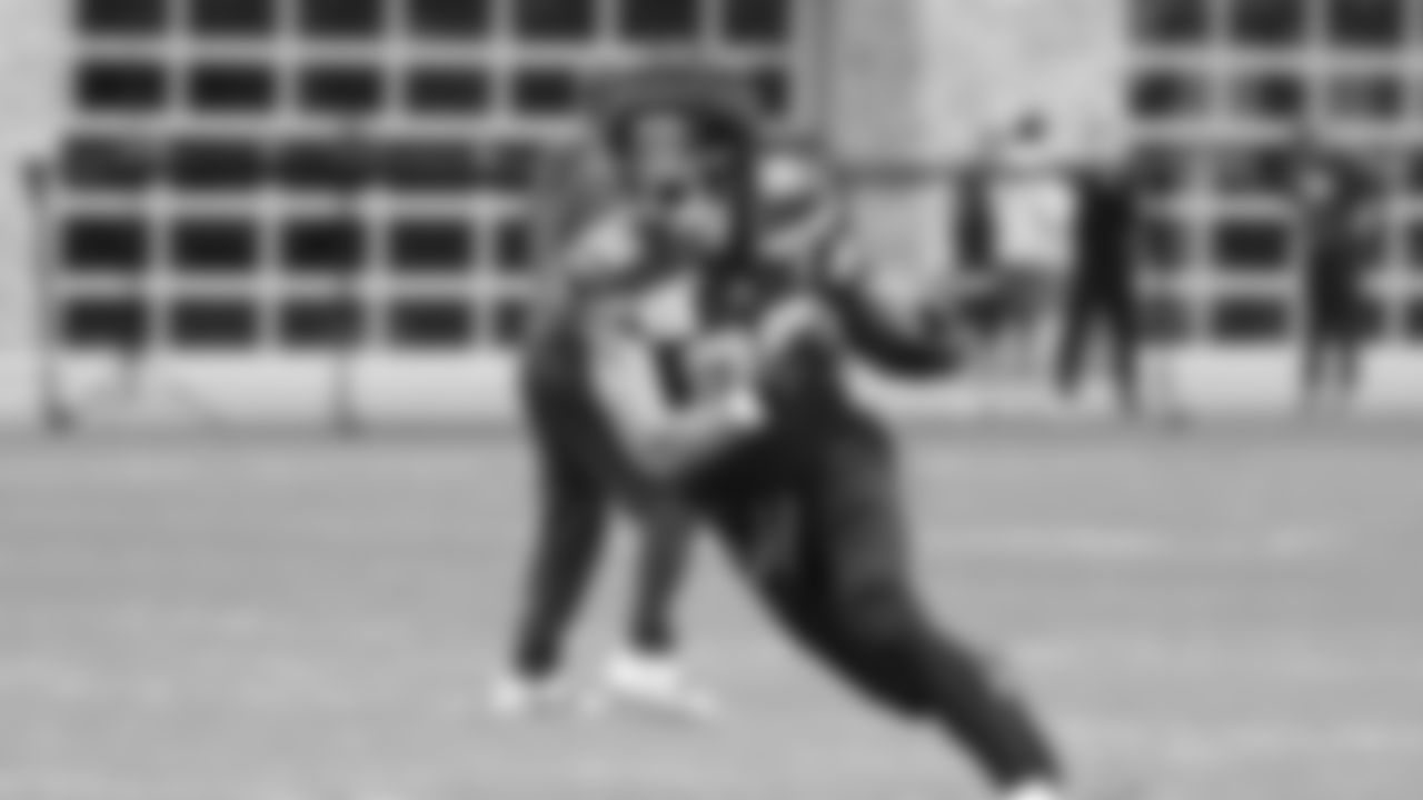 Seahawks tight end AJ Barner (88) practiced on Tuesday, January 13, 2026 at the Virginia Mason Athletic Center.