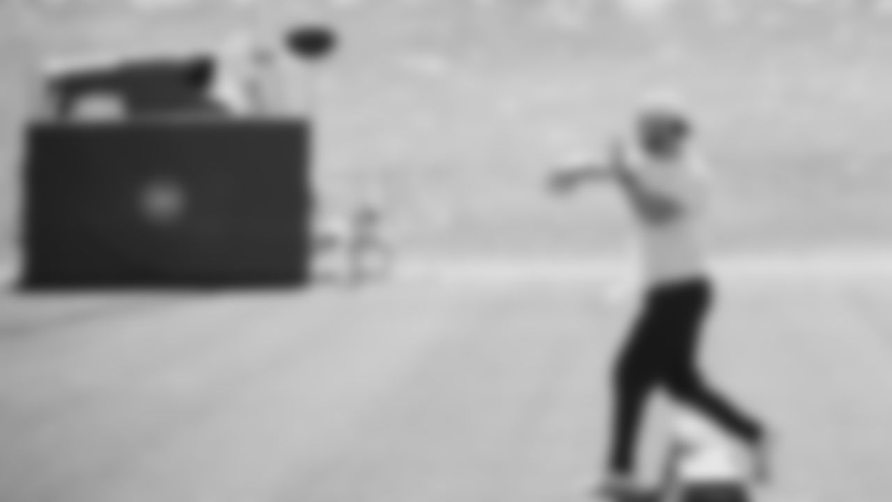 Seahawks quarterback Sam Darnold (14) participated in the Seahawks 2025 offseason workout program.