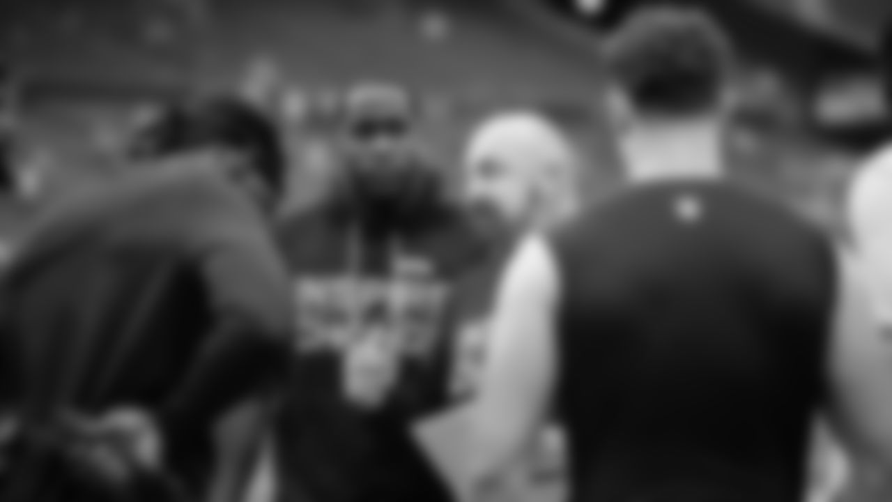 Seahawks linebacker Derick Hall (58) warms up at Lumen Field for the Week 15 matchup vs. the Indianapolis Colts.