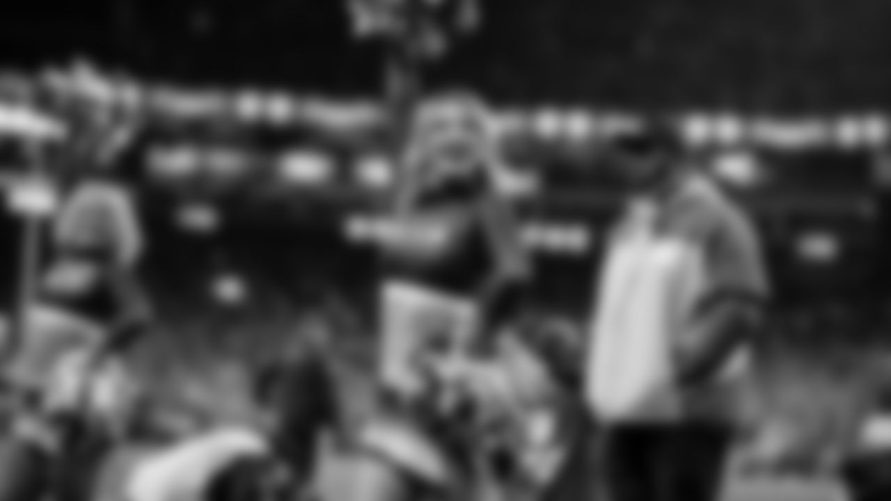 Seahawks Dancers in the Divisional Game on January 17, 2026.