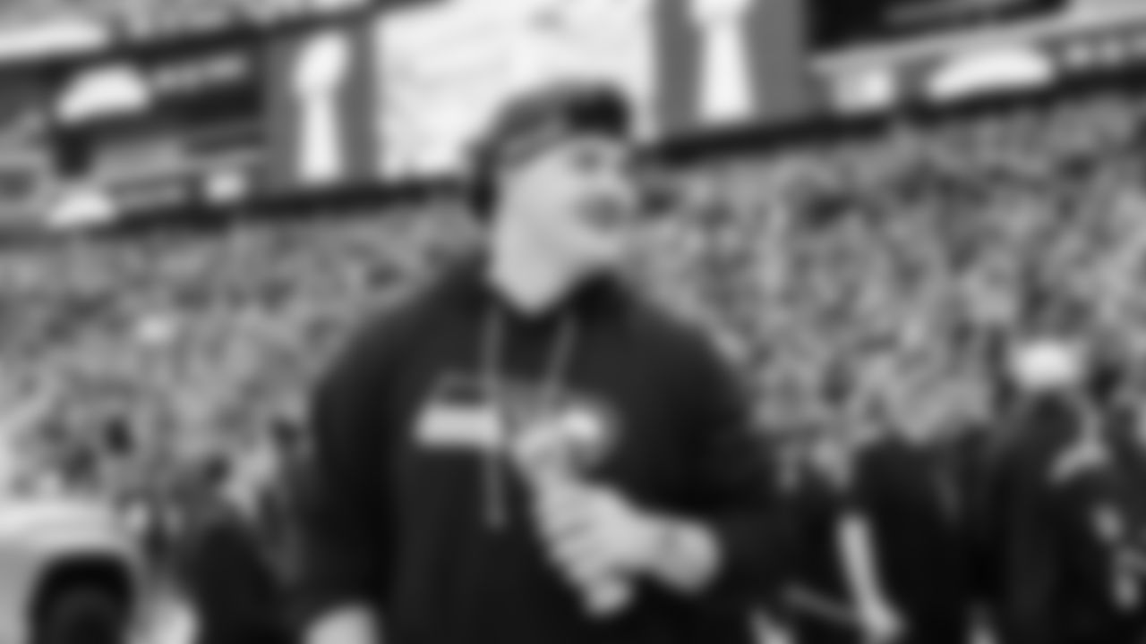 The Seahawks hosted a trophy celebration at Lumen Field on Wednesday, February 11, 2026 in honor of their world championship.