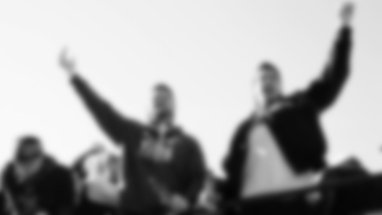 The Seahawks participated in the World Championship Parade through downtown Seattle on February 11, 2026.