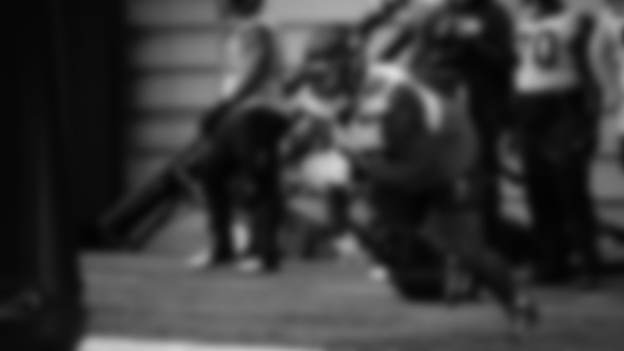 Seahawks defensive tackle Jarran Reed (90) practiced on Thursday, November 6, 2025 at the Virginia Mason Athletic Center.