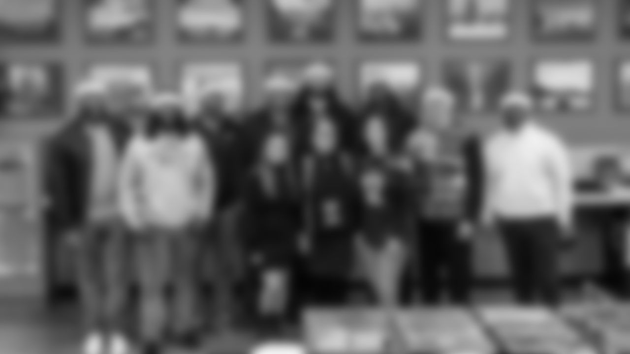 Seahawks Legends hosted a holiday event at the Virginia Mason Athletic Center on December 10, 2025.