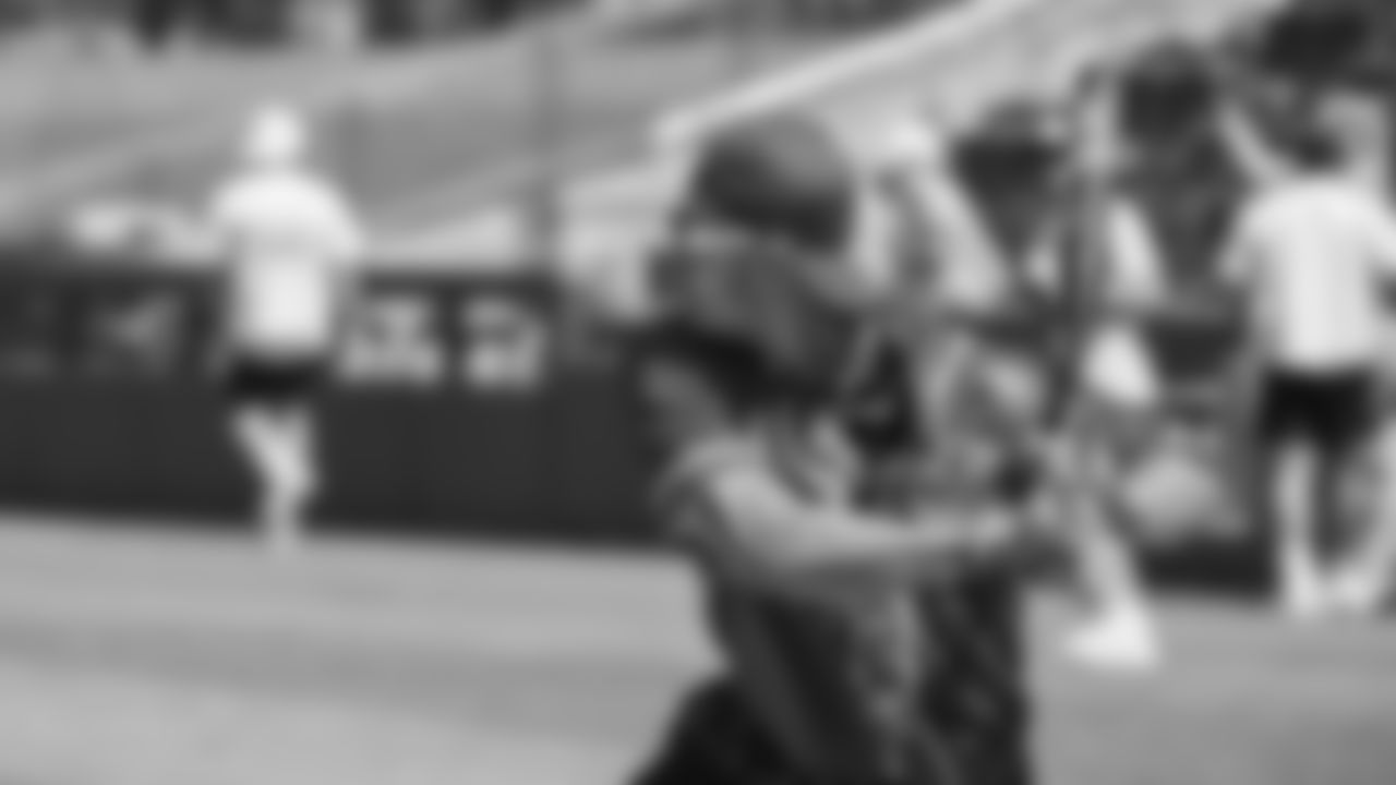 Seahawks wide receiver Jaxon Smith-Njigba hosted the fourth annual Seattle All-Star Classic softball game and home run derby at Cheney Field in Tacoma, Wash. on Saturday, July 12, 2025.