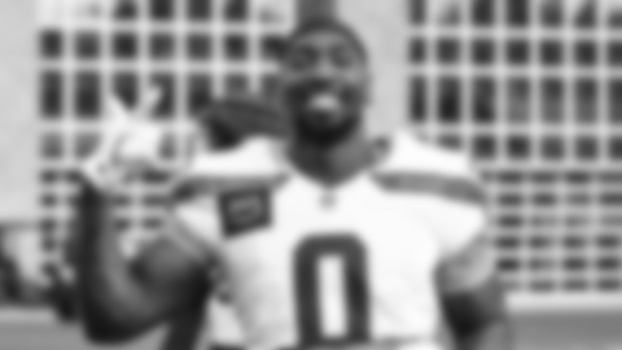 Seahawks defensive end DeMarcus Lawrence (0) practiced on Wednesday, October 29, 2025 at the Virginia Mason Athletic Center.