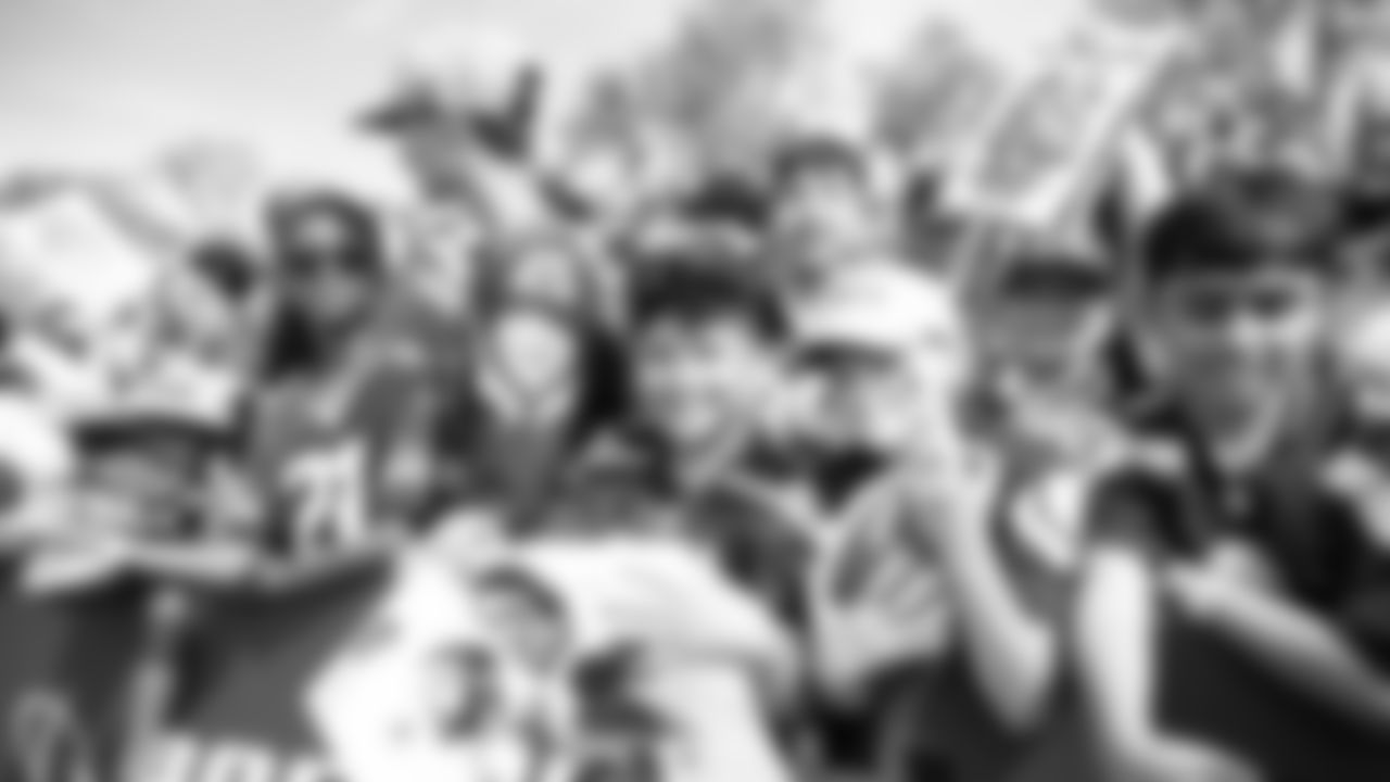 Best fan photos from Seahawks Training Camp at the Virginia Mason Athletic Center.