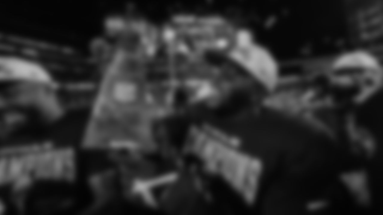 The Seahawks celebrated the 29-13 victory vs. the Patriots in Super Bowl LX.