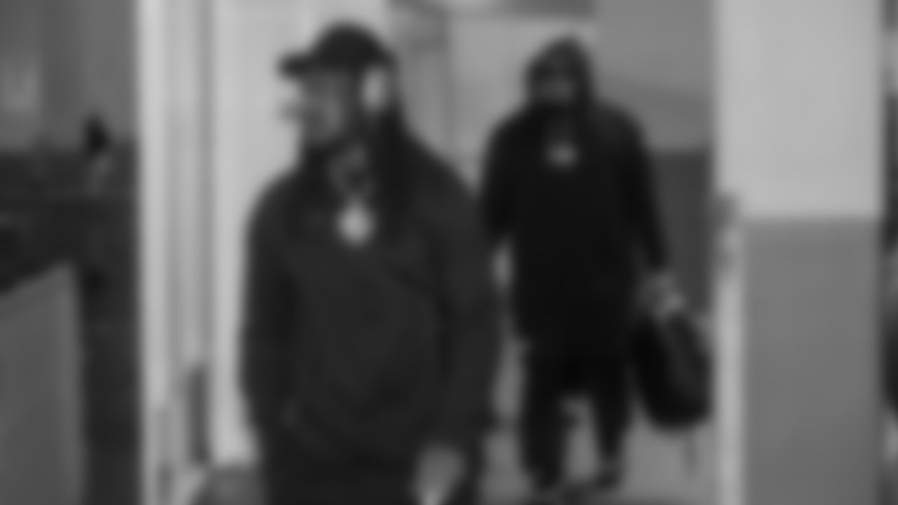 Seahawks cornerback Shaquill Griffin (24) arrived at Mercedes-Benz Stadium for the Week 14 matchup vs. the Atlanta Falcons.