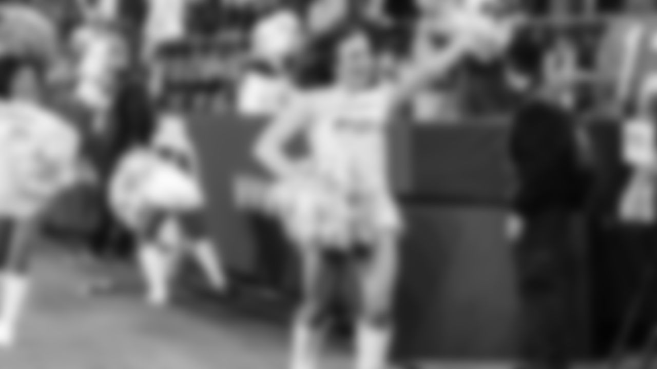 Seahawks dancers on week 7 vs. the Houston Texans on October 20, 2025.