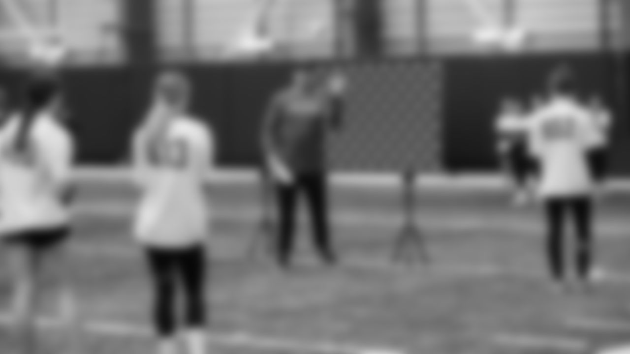 The Seahawks hosted the USA Football Talent ID Camp on February 21, 2026 at the Virginia Mason Athletic Center.