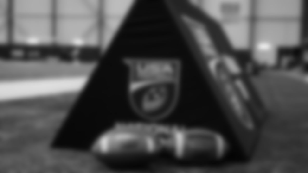 The Seahawks hosted the USA Football Talent ID Camp on February 21, 2026 at the Virginia Mason Athletic Center.