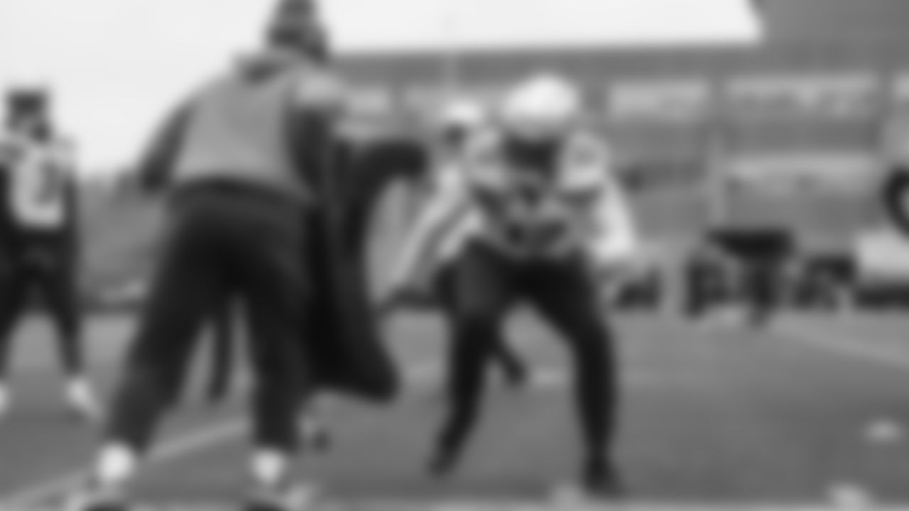 Seahawks linebacker Ernest Jones IV (13) practiced on Wednesday, November 26, 2025 at the Virginia Mason Athletic Center.