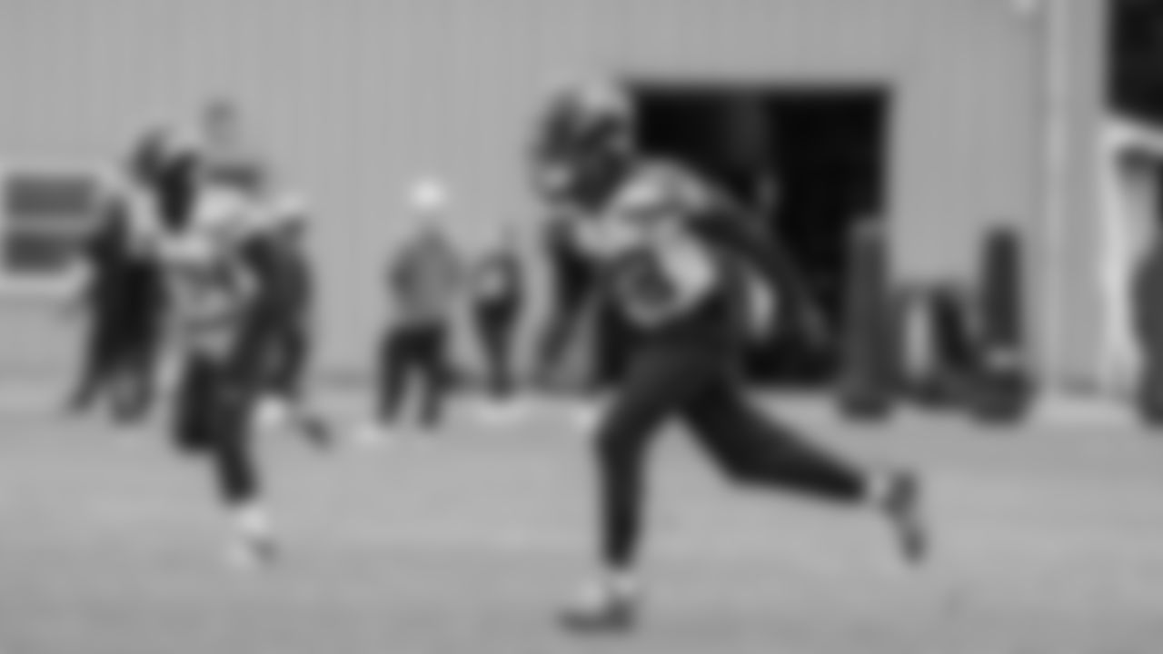 Seahawks cornerback Nehemiah Pritchett (28) practiced on Thursday, January 15, 2026 at the Virginia Mason Athletic Center.