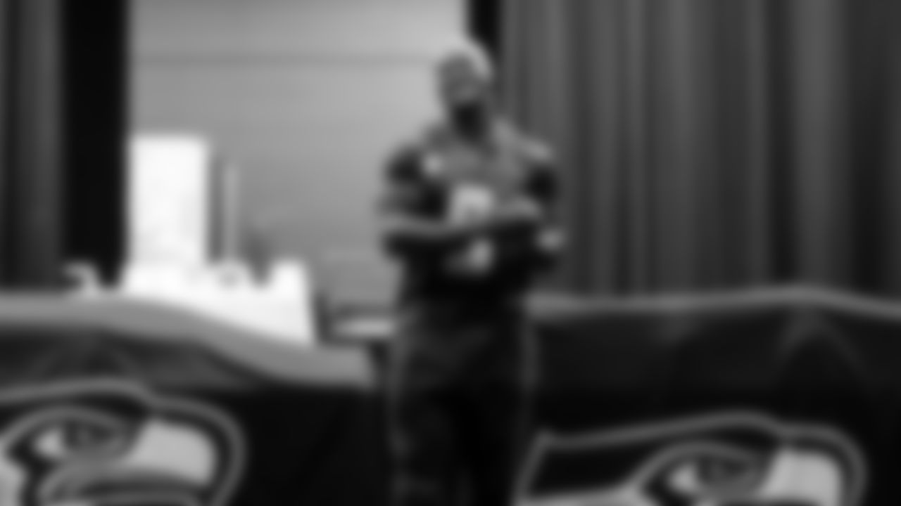 The Seahawks and American Family Insurance teamed up to empower local high school athletes and promote player safety with the donation of 150 Guardian Caps to the football teams at Chief Sealth International High School and Curtis Senior High School.