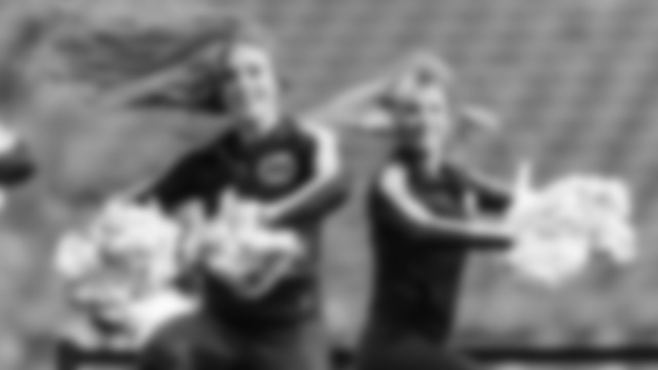 A backstage look at the dancers before the Week 7 game vs. the Texans on October 20, 2025.