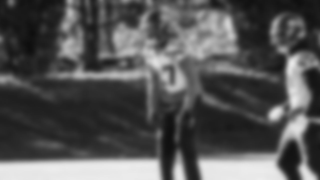 Seahawks cornerback Riq Woolen (27) practiced on Friday, January 23, 2026 at the Virginia Mason Athletic Center.