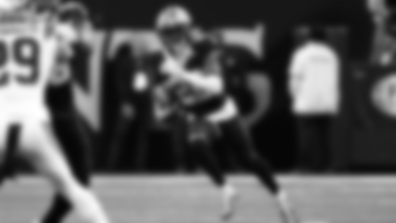 New Orleans Saints wide receiver Rashid Shaheed (22) runs the ball during an NFL football game against the Carolina Panthers, Sunday, Sept. 8, 2024, in New Orleans. (AP Photo/Tyler Kaufman)