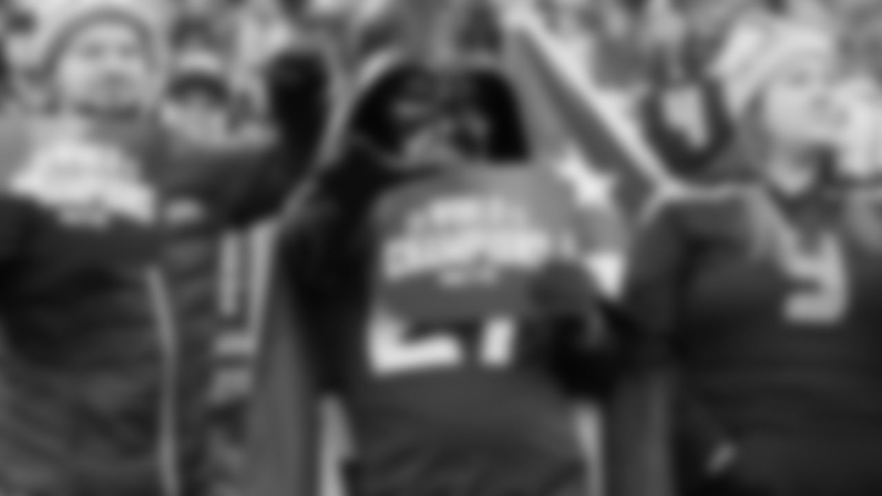 The 12s gathered at Lumen Field as the Seahawks hosted a trophy celebration on Wednesday, February 11, 2026 in honor of winning Super Bowl LX.