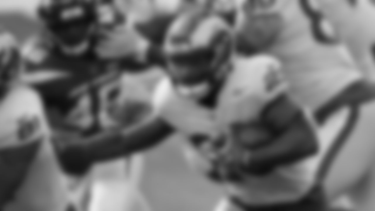 Los Angeles Rams running back Cam Akers (23) carries the ball during an NFL football game against the New York Jets, Sunday, Dec. 20, 2020, in Inglewood, Calif. (Ben Liebenberg via AP)