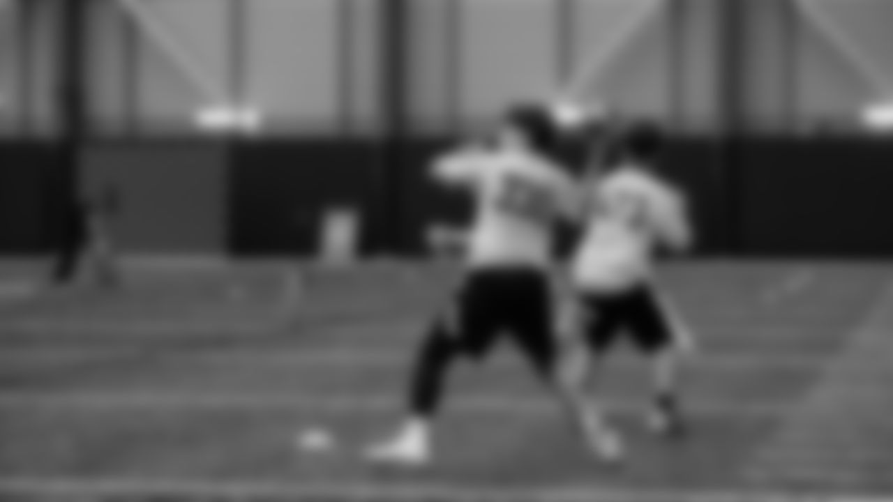 The Seahawks hosted the USA Football Talent ID Camp on February 21, 2026 at the Virginia Mason Athletic Center.