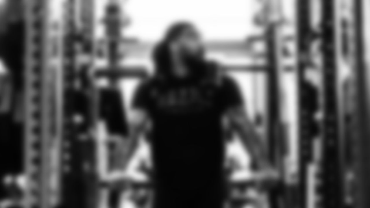 Seahawks defensive end Leonard Williams (99) worked out on Monday, January 12, 2026 at the Virginia Mason Athletic Center.