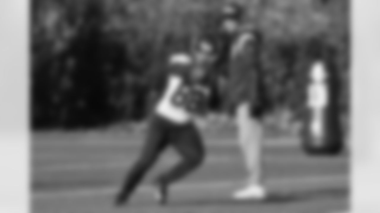 Seahawks wide receiver Easop Winston Jr. (88) at practice at the Virginia Mason Athletic Center in Renton, Wash. on November 15, 2023.