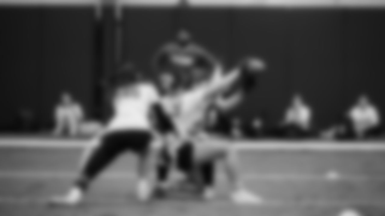 The Seahawks hosted the USA Football Talent ID Camp on February 21, 2026 at the Virginia Mason Athletic Center.